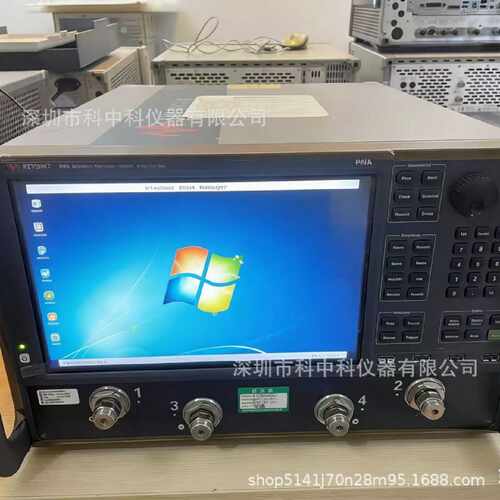 实测可用原装进口keysight是德N5227B矢量网络分析仪