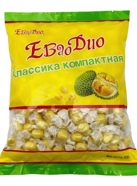 俄罗斯进口迷你正宗500g牛奶软糖