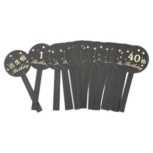 正常发货-生日数字牌1岁到18岁20岁30岁一岁一礼年龄号码岁数卡