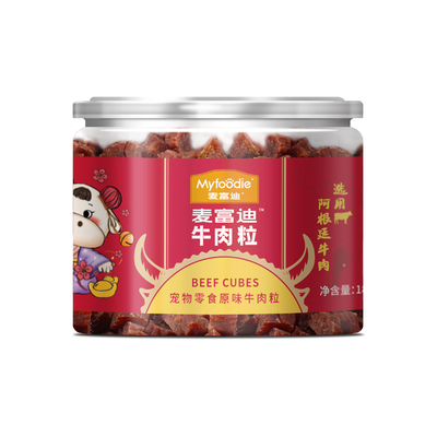 麦富迪嘎嘎香！牛肉粒180g