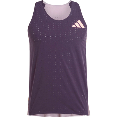 阿迪达斯男士运动修身无袖背心