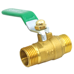 全铜加厚双外丝4分球阀开关dn15自来水阀水管2分直通内丝阀门6分