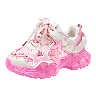 【断码清仓】芭比童鞋女童运动鞋春秋冬加绒二棉鞋休闲鞋儿童鞋子