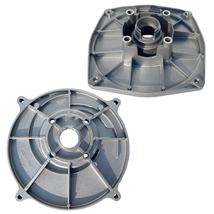 汽油抽水机水泵配件2寸 3寸泵体座 4寸泵盖168F 170F自吸泵法兰盘