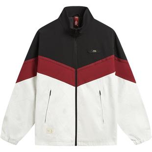 李宁故宫联名外套男2026新款新年红色休闲立领上衣冬季运动服夹克