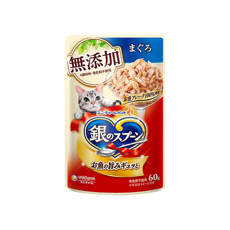 日本佳乐滋进口银勺软包猫罐头