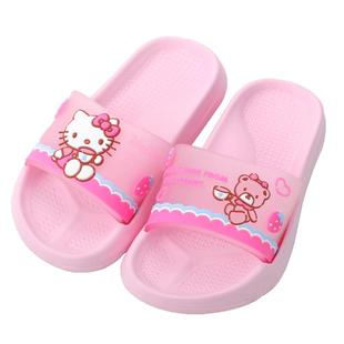 Hello Kitty女童拖鞋夏季儿童凉拖鞋宝宝洗澡女孩室内防滑家居鞋
