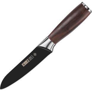 张小泉横野水果刀家用不锈钢手工湿式开刃相思木手柄锋利不生锈