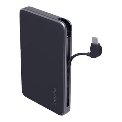 mophie自带线充电宝5000毫安