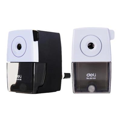 得力学生儿童美术小型手摇削笔器