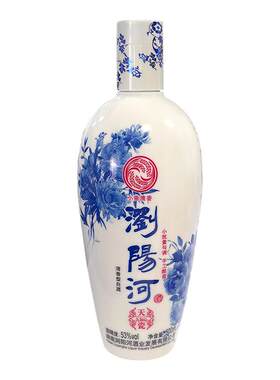 【官方旗舰送货上门】浏阳河白酒高度53度清香型500ml6瓶送礼