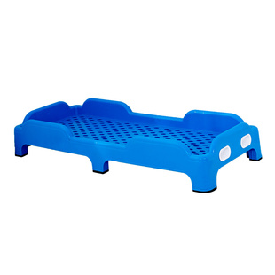 儿童床幼儿园专用床宝宝午睡床塑料小学生早教托管班叠叠小床简易