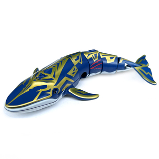 迷你型遥控蓝鲸鱼喷水仿真充电动快艇潜水艇小鲨鱼戏水上玩具轮船