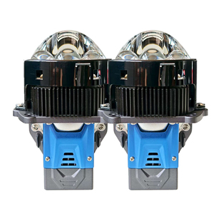 环榕山LED双光透镜龍系列透镜模组三直射LED激光大灯透镜全新正品