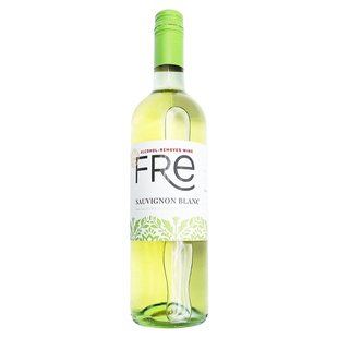 fre无醇葡萄酒舒特轻舞脱醇长相思白750ml美国原装进口应酬挡酒