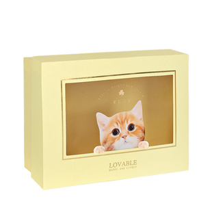 礼物盒子ins小号高级感生日礼品盒包装盒仪式感简约香水礼盒空盒