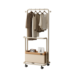 衣帽架落地卧室挂衣架子家用不占空间2026新款晚上床边放衣服神器
