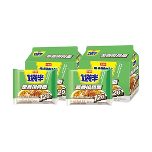 今麦郎一袋半葱香排骨面泡面大食袋方便面速食夜宵免煮面条多口味