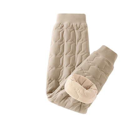 男童冬季裤子儿童校服神器棉裤女