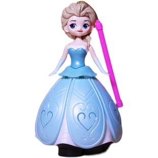 玩具发光音乐卡通儿童灯笼开群跳舞公主女孩中秋元宵节新年花灯