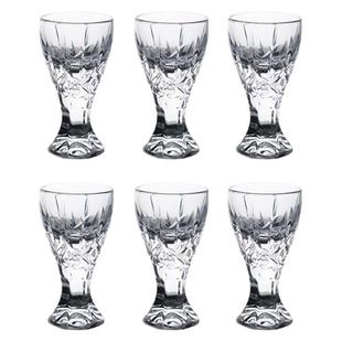 德国进口NACHTMANN水晶玻璃家用茅台镇白酒杯一口烈酒杯二两酒杯