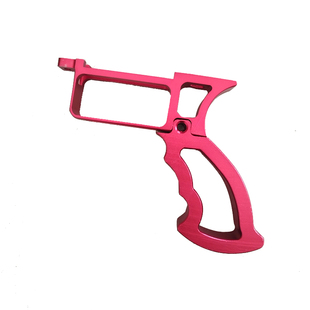 铝合金后手柄握把弹弓配件孔距9.2cm分离式斜握把手握组合整套
