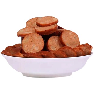 齐善素食大善红肠佛家纯素肠豆制品素肉人造肉植物素香肠即食零食