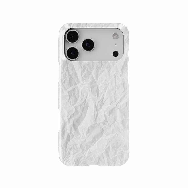 褶皱纹适用于iPhone手机壳