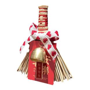 大门挂件门把手挂饰乔迁之喜新居入伙客厅玄关搬家布置铃铛装饰品