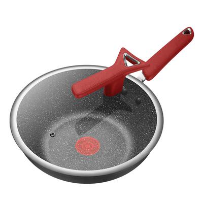 苏泊尔麦饭石色无油烟不粘炒锅