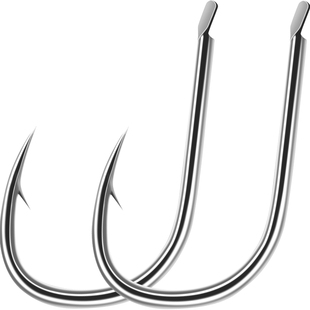 钓鱼钩散装伊势尼新关东金袖渔钩进口鱼勾黑金袖有倒刺鲫鱼钩水库