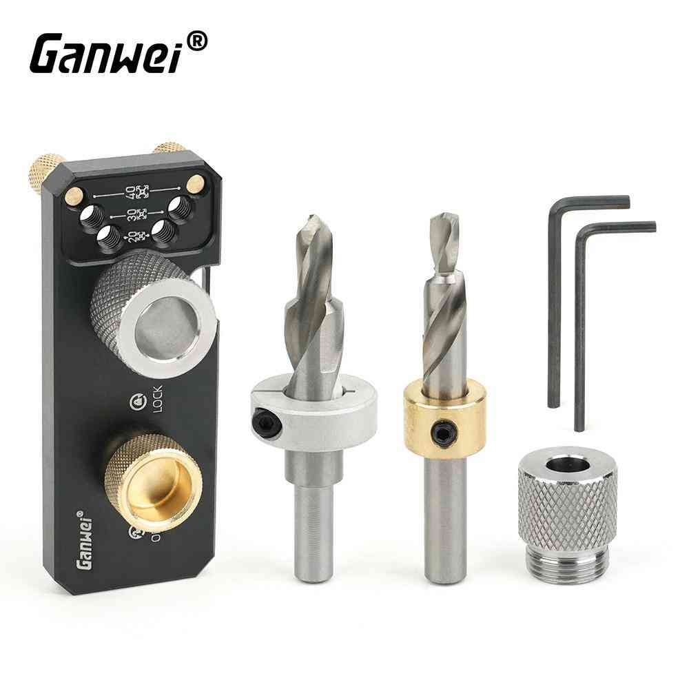 铝合金型材打孔辅助器203040手动DIY定位器M6M8螺丝沉头国标欧标