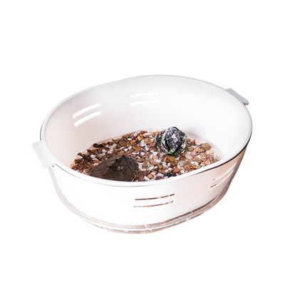 乌龟饲养缸双层底滤龟缸