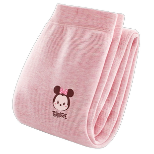 迪士尼女童保暖裤子加绒儿童秋裤加厚棉裤内穿宝宝棉毛裤一体绒裤