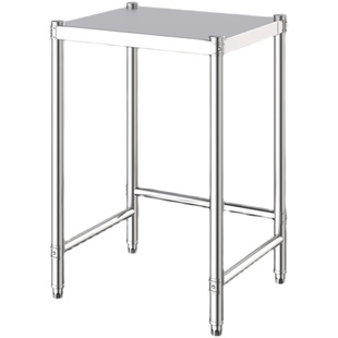 单层煤气罐架厨房不锈钢置物架正方形一层烤箱煤气灶台家用支架子