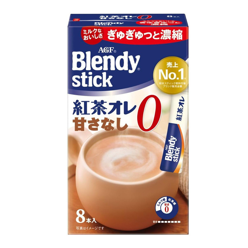 日本进口AGFBlendy0糖速溶咖啡