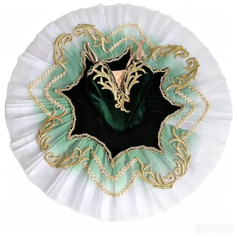成人儿童艾斯米拉达芭蕾舞演出服TUTU裙女童芭蕾舞蓬蓬裙纱裙服装