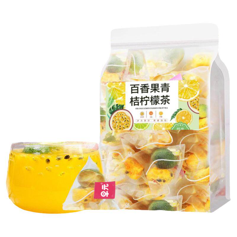 VC金桔柠檬百香果茶冻干水果茶包