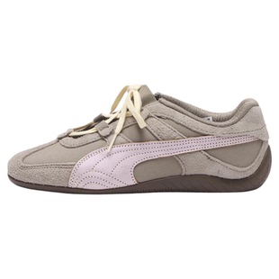 代购Puma SPEEDCAT GO BRUSHED LUXE绑带休闲板鞋轻盈透气薄底