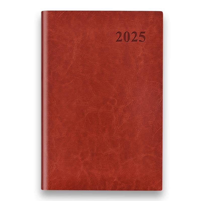 2025年日程本时间管理效率手册一日一页日历记事本365天每日计划表工作商务笔记本子定制手账日记自律打卡本