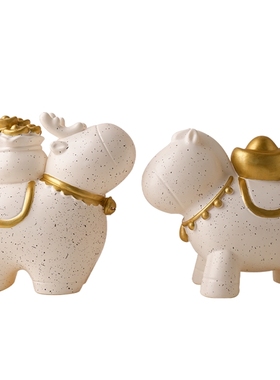 【创意新款】马上有钱摆件礼物