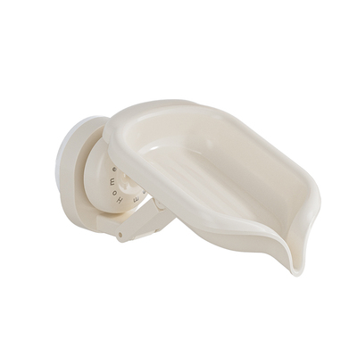 免打孔万向香皂盒置物架可调高度