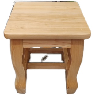 家用小木凳学生凳子书房实木香柏木小方凳板凳单人登子成人换鞋凳
