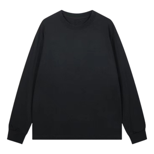 YUXIAN余闲匹马棉高品质长袖T恤圆领纯棉秋冬男士轻熟潮百搭打底