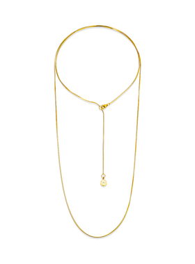 MonteLuna长款极细蛇骨项链