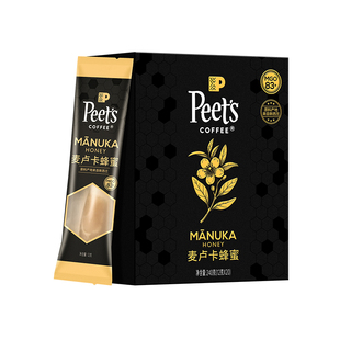 【勺型条装】Peets皮爷麦卢卡蜂蜜MGO83+新西兰原料细腻甜润240g
