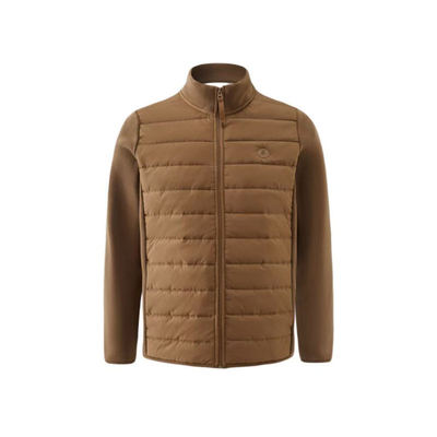 2025新款拼接立领保暖棉衣