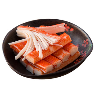 玖嘉久蟹柳火锅蟹肉蟹足棒日式料理寿司豆捞中餐火锅食材整箱批发