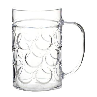 饭店塑料防摔加厚水果冷饮杯