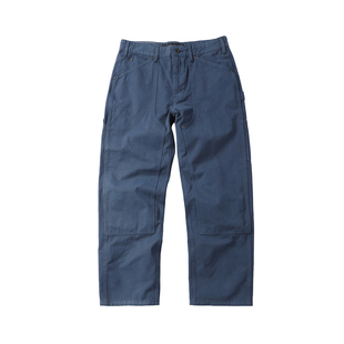 实年服工SK221美式复古水洗染色伐木工装长裤宽松直筒休闲裤子男